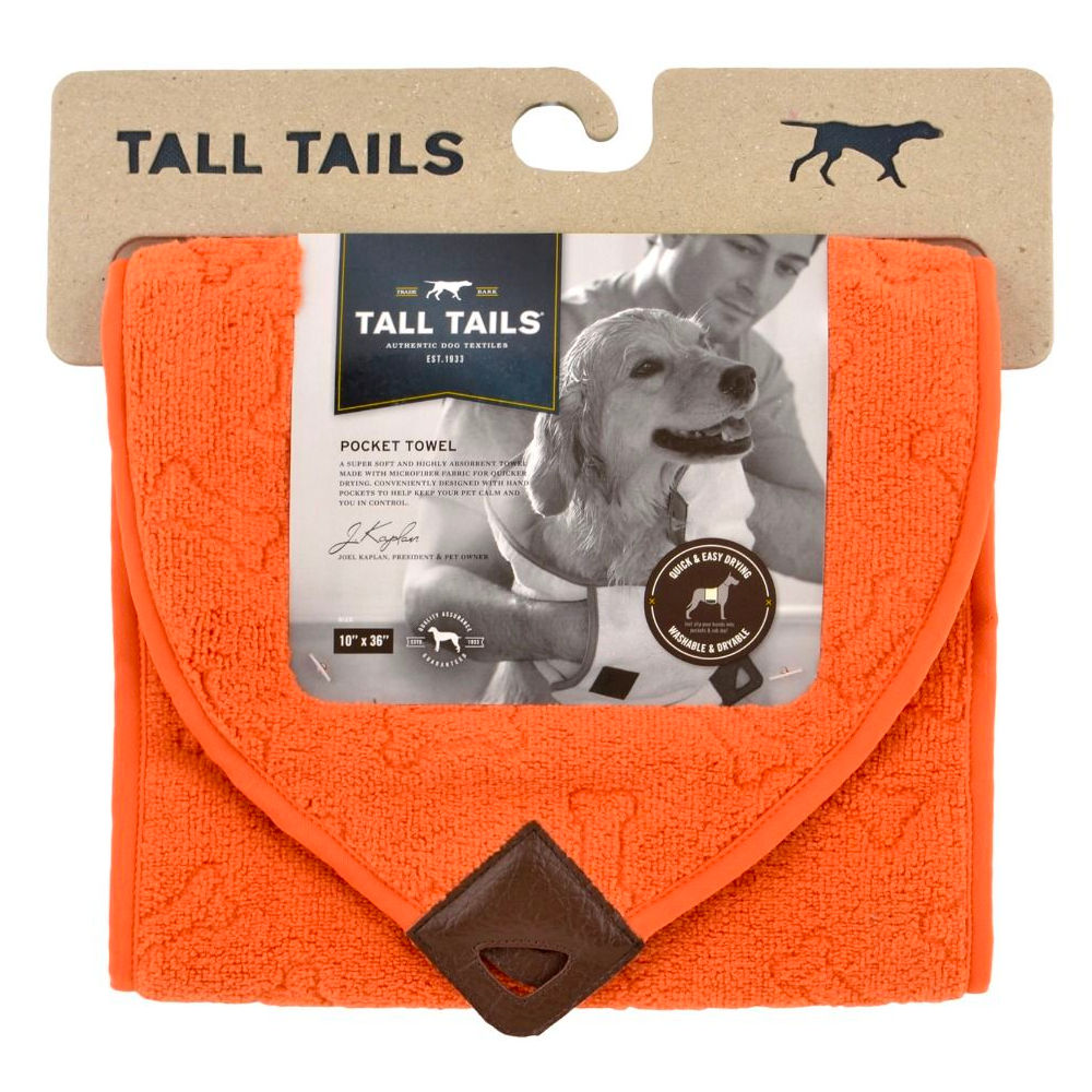 Toalla con Bolsillos para Perros Tall Tails