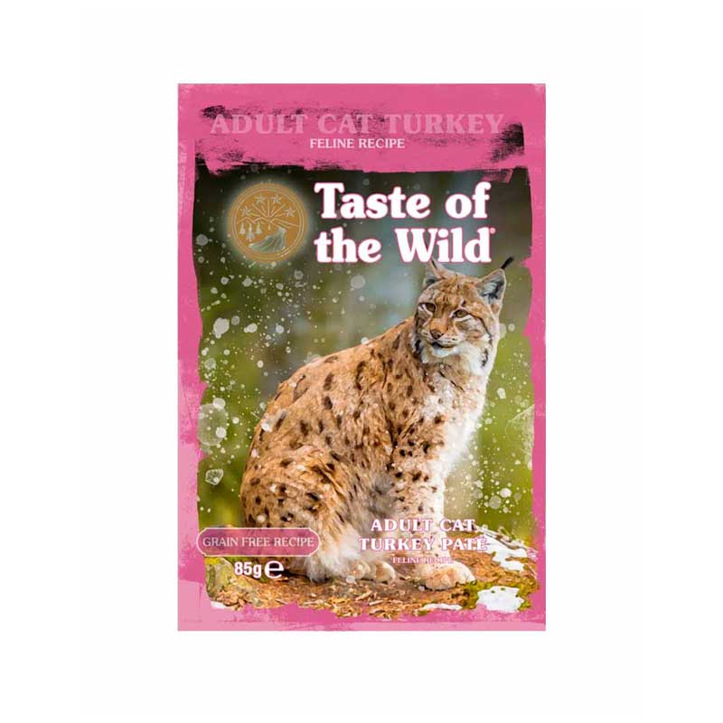 Taste of the Wild Pouch Pate Pavo para Gatos 85 g