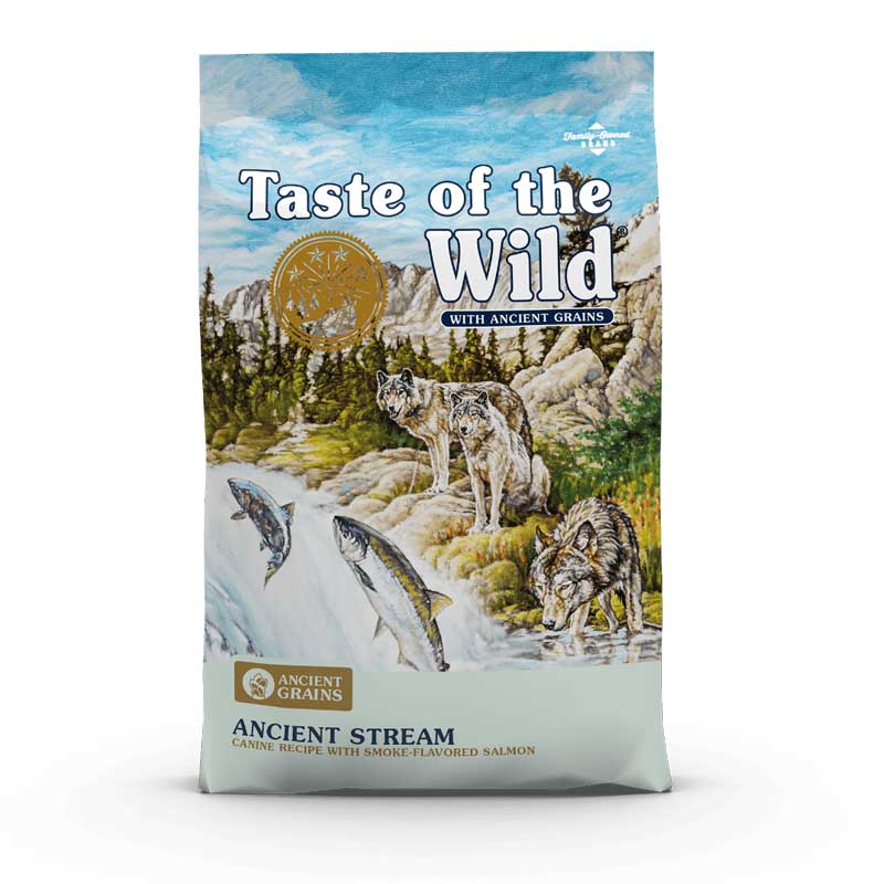 Taste of the Wild Ancient Stream Salmón Ahumado para Perros - 2,27 Kg