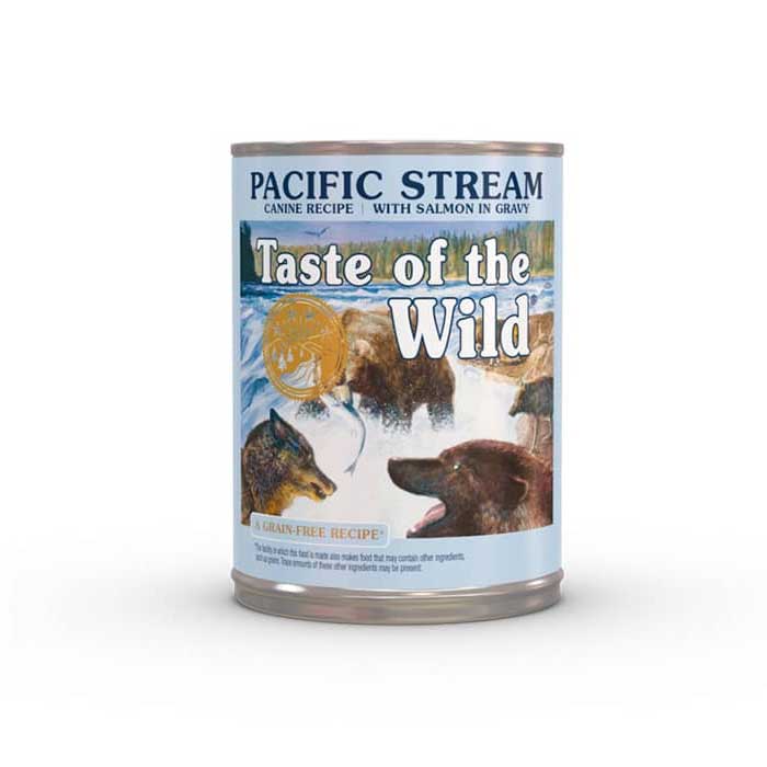 Taste of the Wild Lata Pacific Stream Salmón para Perros 390 g