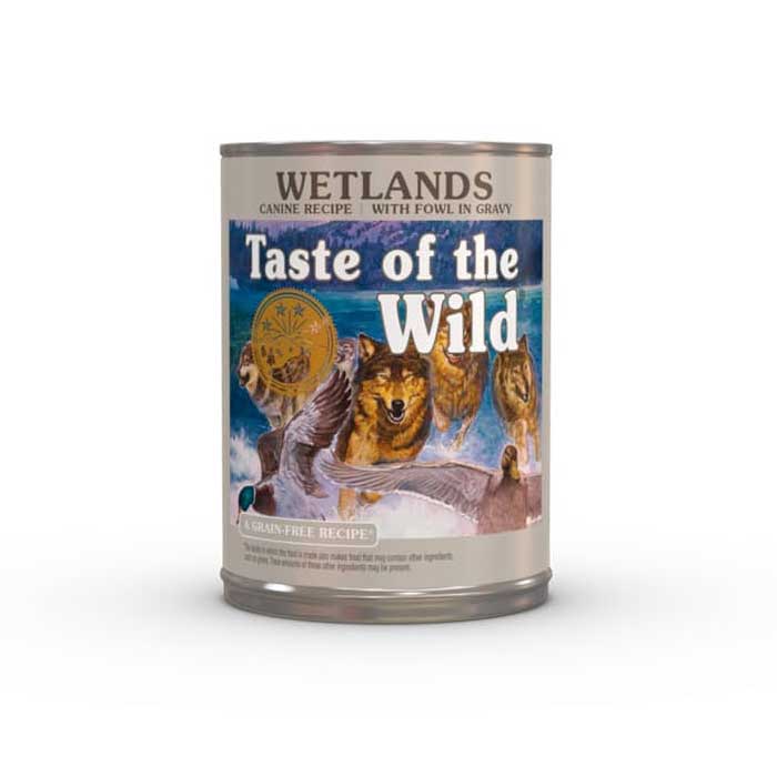 Taste of the Wild Lata Wetlands para Perros 390 g