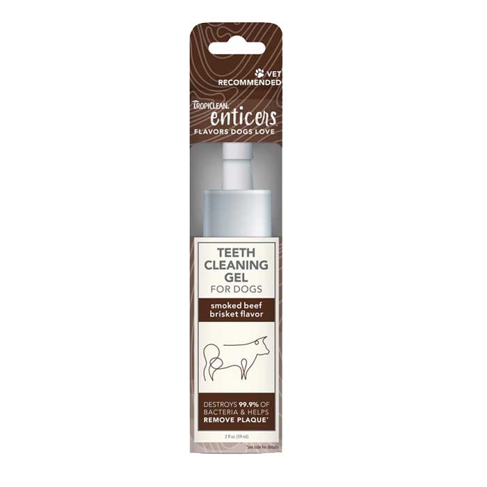 Tropiclean Enticers Gel Dental Carne para Perros 59 ml