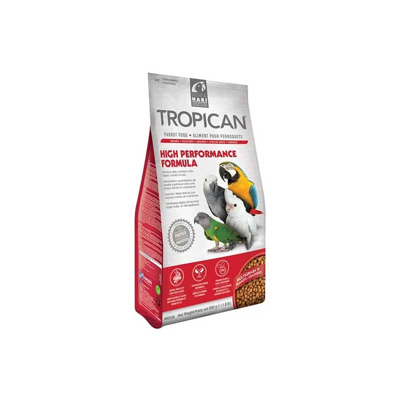 Tropican High Performance Granulos para Loros