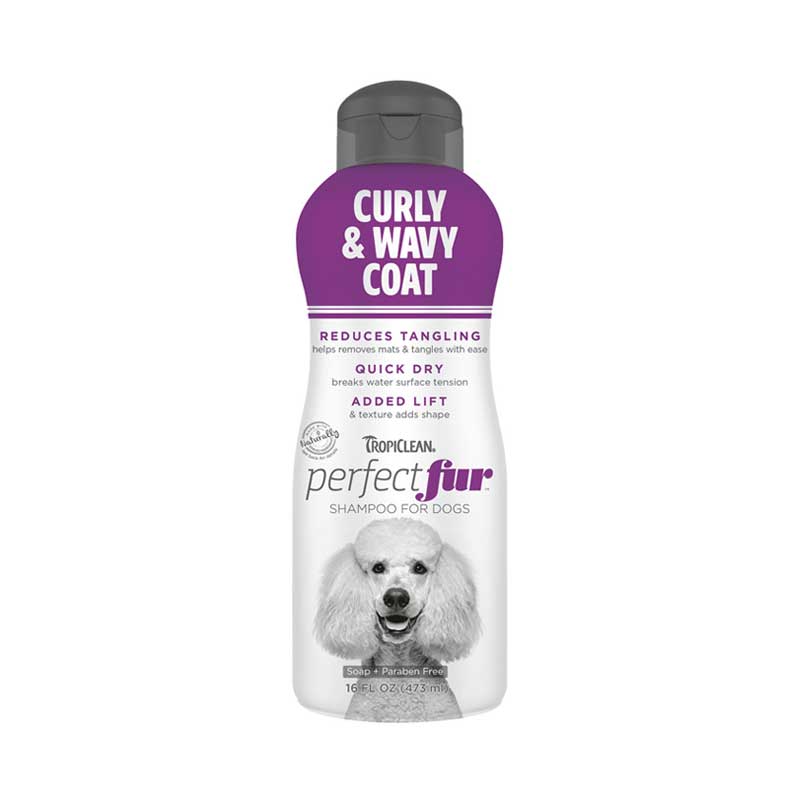 Tropiclean Perfectfur Shampoo Pelo Rizado y Ondulado 473 ml