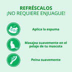 Shampoo en Seco Tropiclean para Gatos