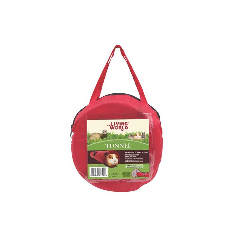 Túnel Living World para Pequeños Animales