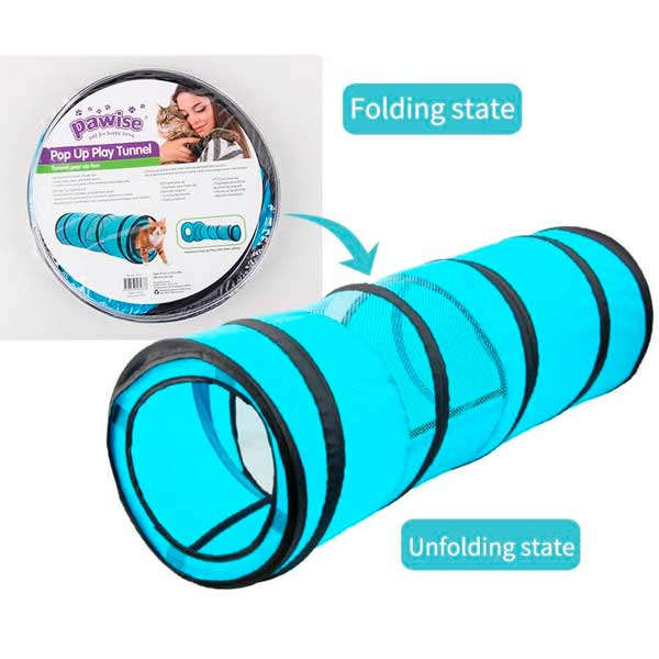 Tunel "Pop-Up" Pawise para Gatos
