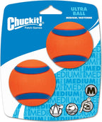 Pack de Pelotas "Ultra Ball Chuckit!" para Perros - Medium