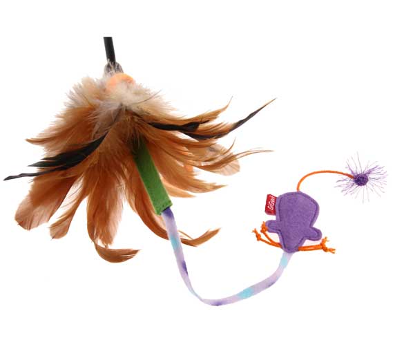 Varilla "Teaser" con Plumas 