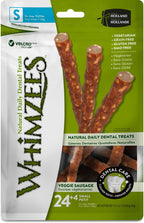 Snack "Veggie Sausage" Whimzees - S: 28 Uds. L: 7 uds / L: Perros 18-27 kg