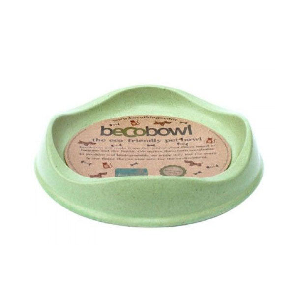 Plato de Bambú y Arroz para Gatos Beco Pets