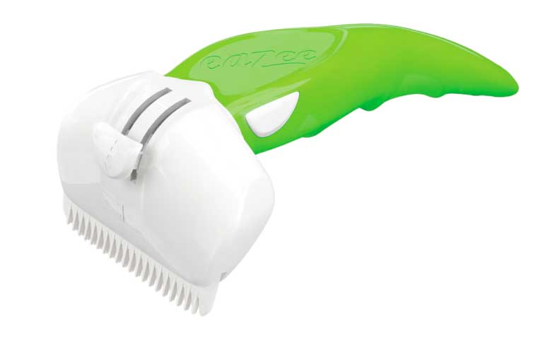 Cepillo Deslanador Eazee para Perros Medianos  - Rojo