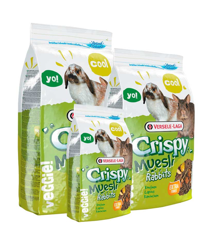 Versele Laga Alimento Crispy Muesli para Conejos - 400 g