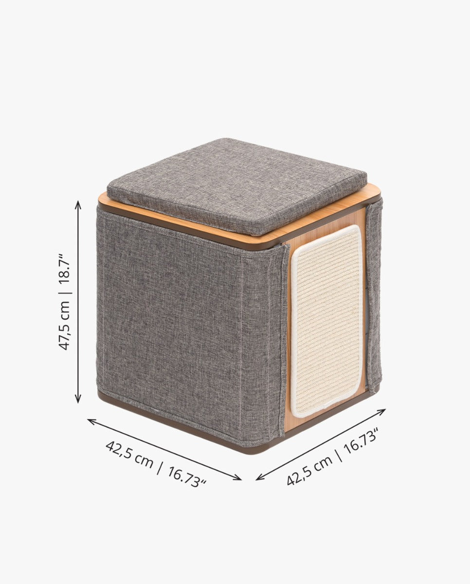 Mueble Vesper Cubo - Piedra