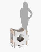 Vesper Cabana Catit Blanco y Roble