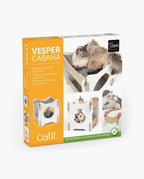 Vesper Cabana Catit Blanco y Roble