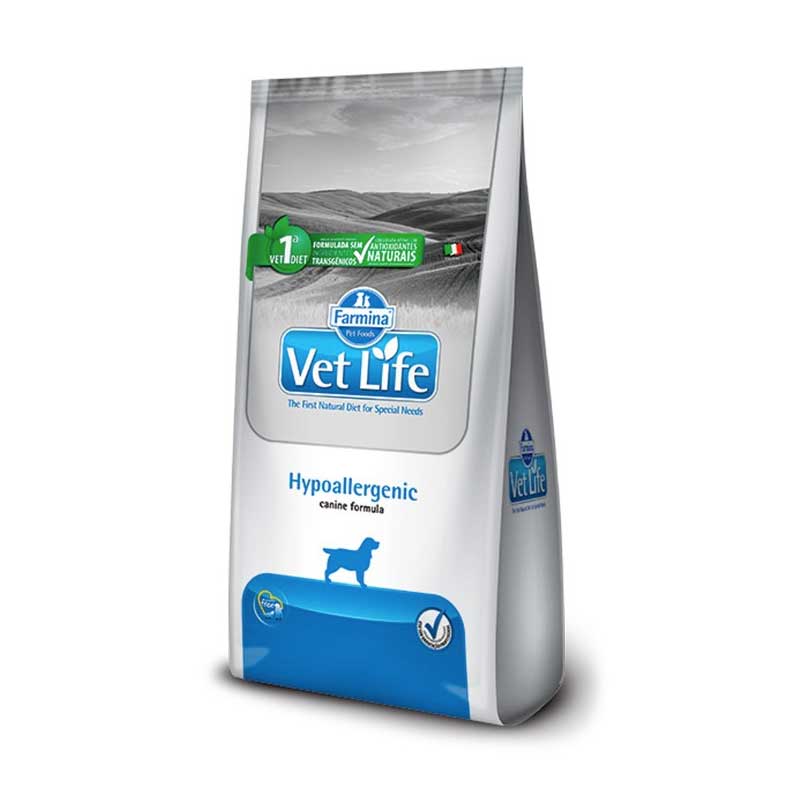 Vet Life Hypoallergenic para Perros - 2 Kg