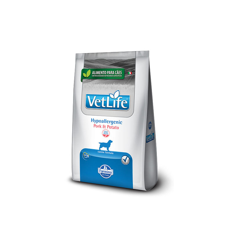 Vet Life Hipoalergénico Cerdo y Papa para Perros 2 Kg