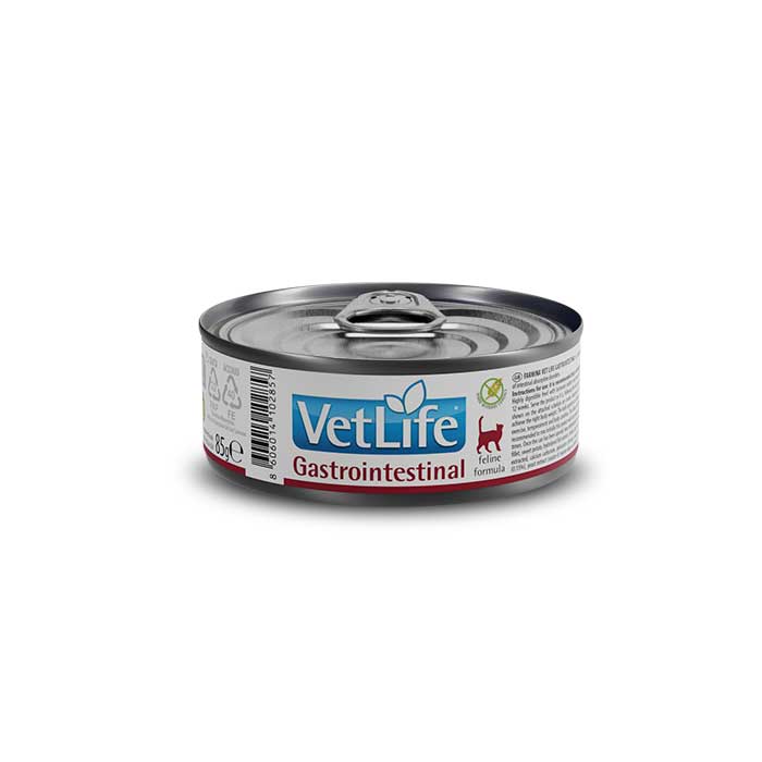 Vet Life Lata Gastrointestinal para Gatos 85 g