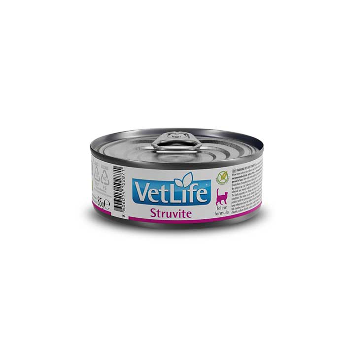 Vet Life Lata Struvite para Gatos 85 g