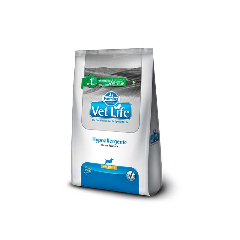 Vet Life Hypoallergenic Mini para Perros Pequeños 2 Kg