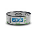 Vet Life Renal para Gatos en lata metálica con tapa abre fácil, alimento húmedo formulado para el cuidado renal felino