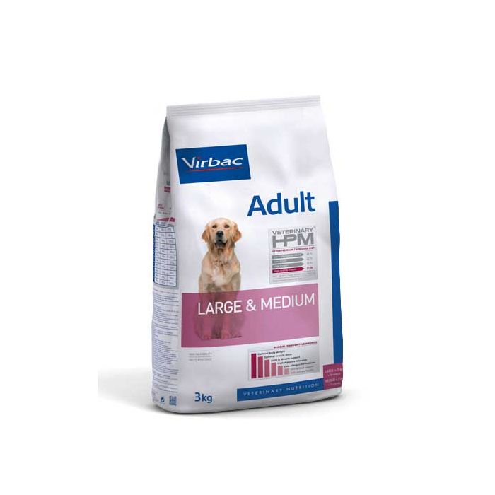 Perro Adulto Large & Medium Virbac HPM 12 Kg