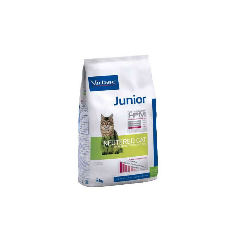 Neutered Gato Junior Virbac HPM 1,5 Kg