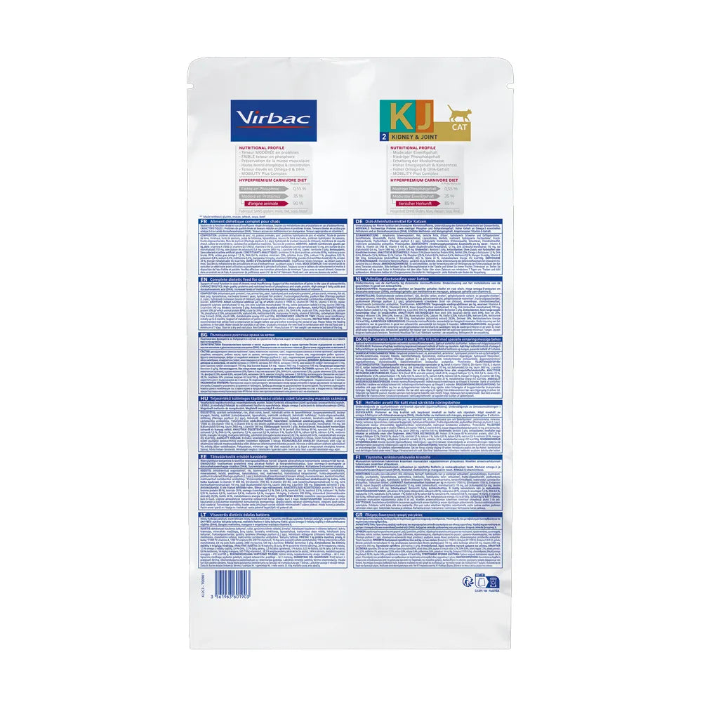 Gato Kidney & Joint Virbac HPM