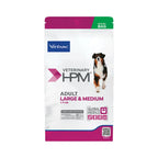 Bolsa de Perro Adulto Large & Medium Virbac HPM, alimento veterinario para perros adultos de razas medianas y grandes.
