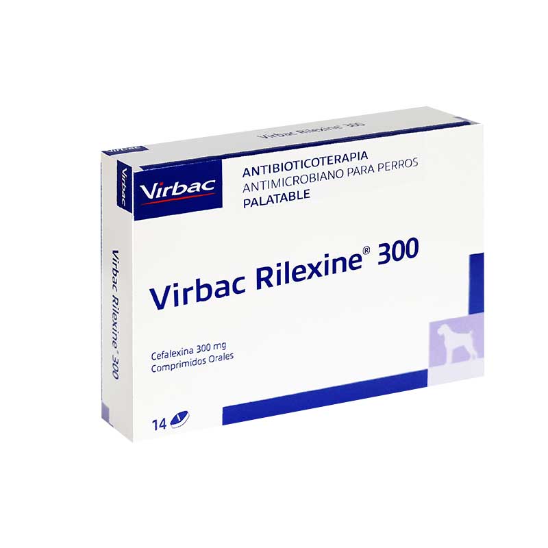 Virbac Rilexine 300 - 14 Comprimidos