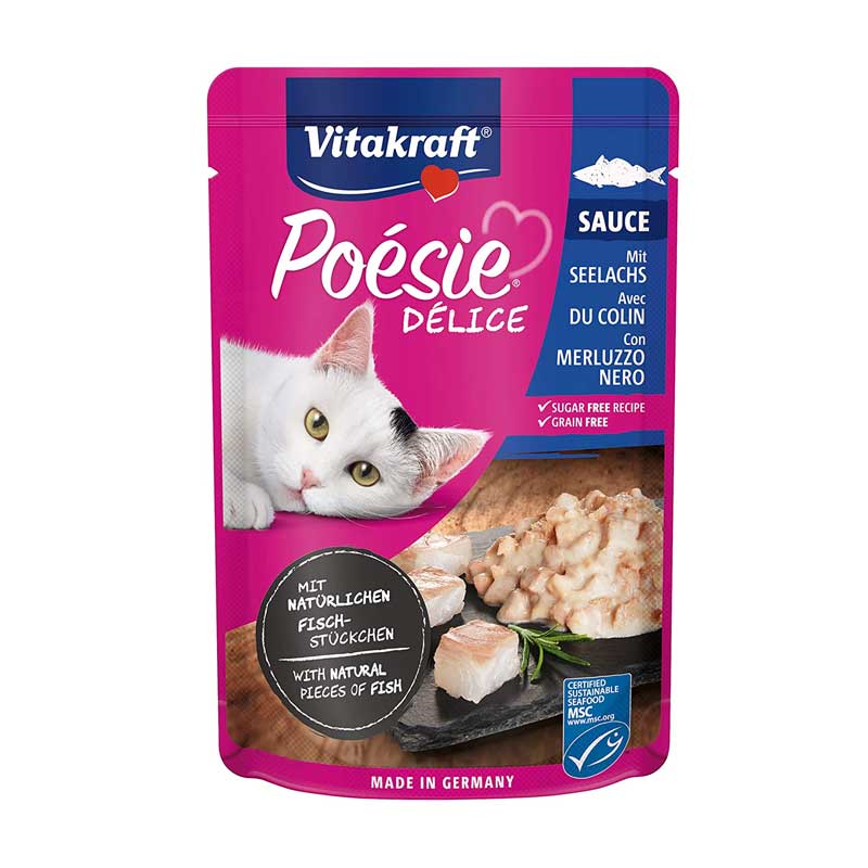 Vitakraft Poésie Pouch Pescado para Gatos