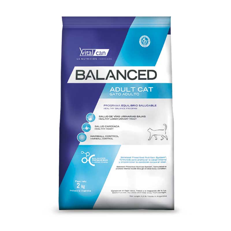 Vitalcan Balanced para Gatos - 7,5 Kg