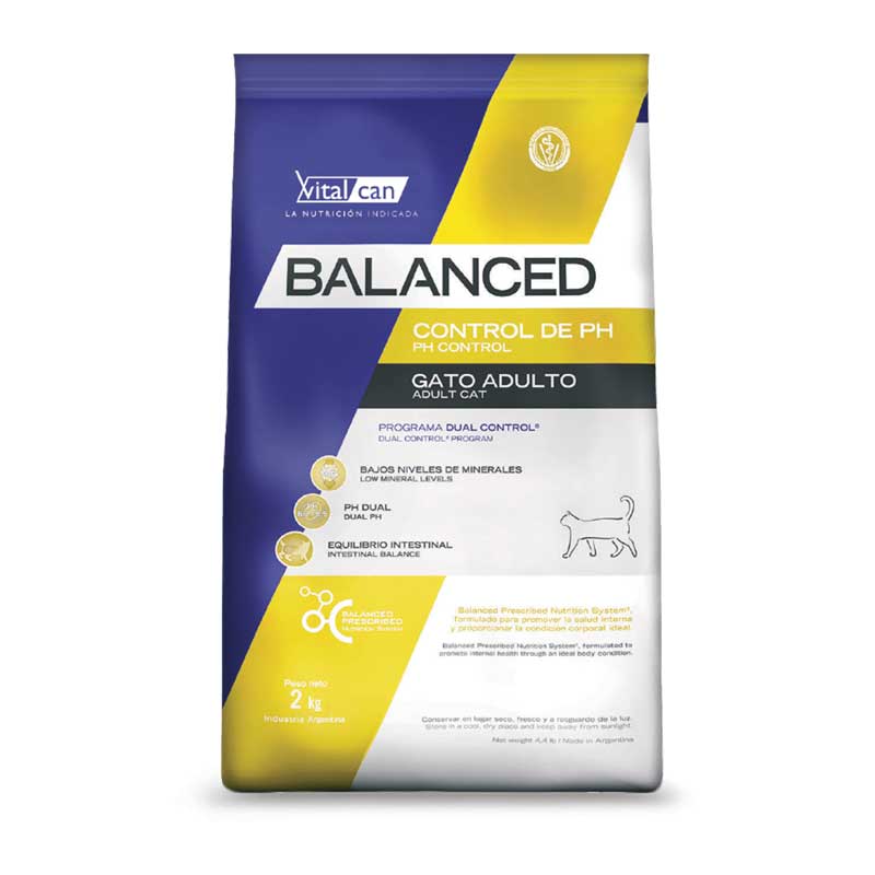Vitalcan Balanced Control de pH para Gatos - 2 Kg