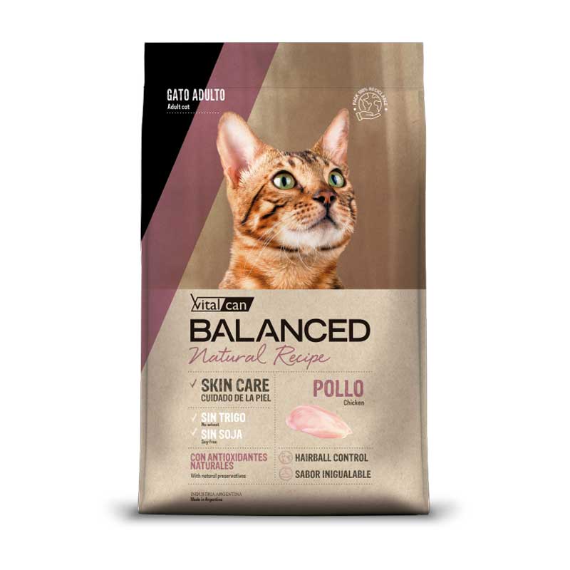 Vitalcan Balanced Natural Recipe Pollo para Gatos