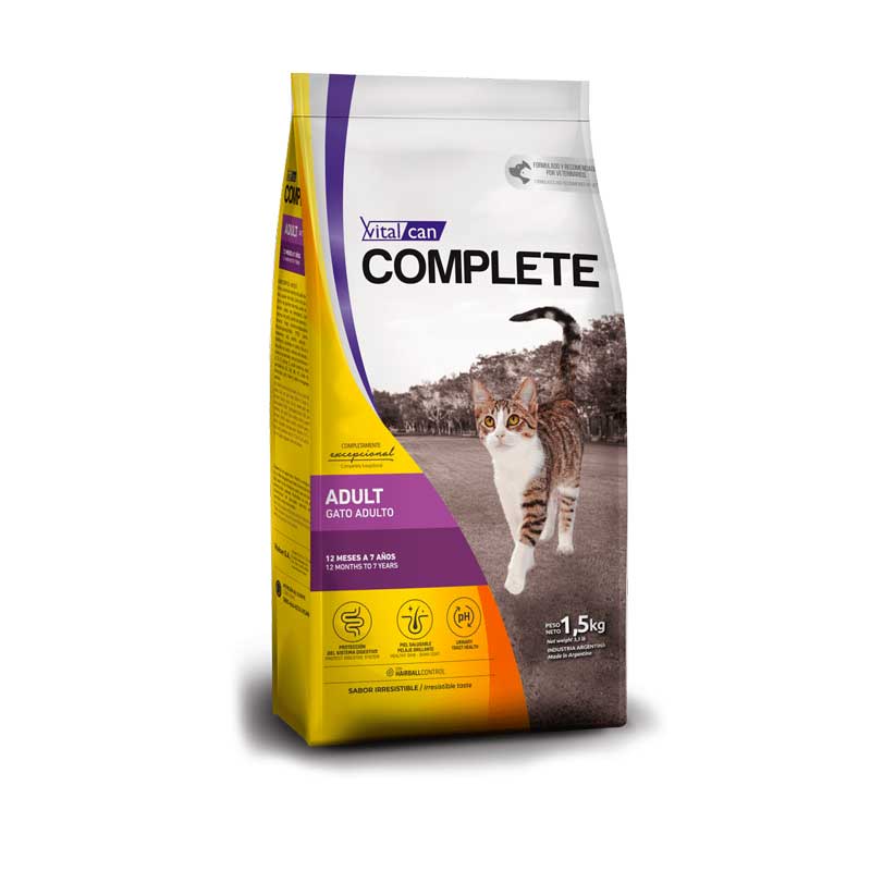 Vitalcan Complete para Gatos Adultos - 24 Kg Pack ahorro