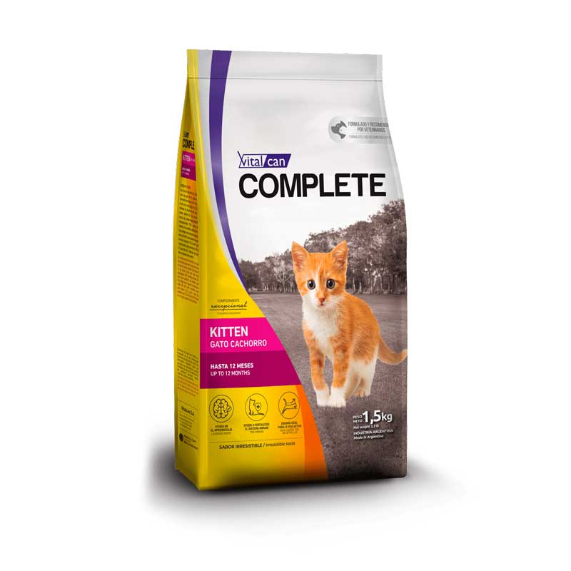 Vitalcan Complete para Gatitos - 1,5 Kg