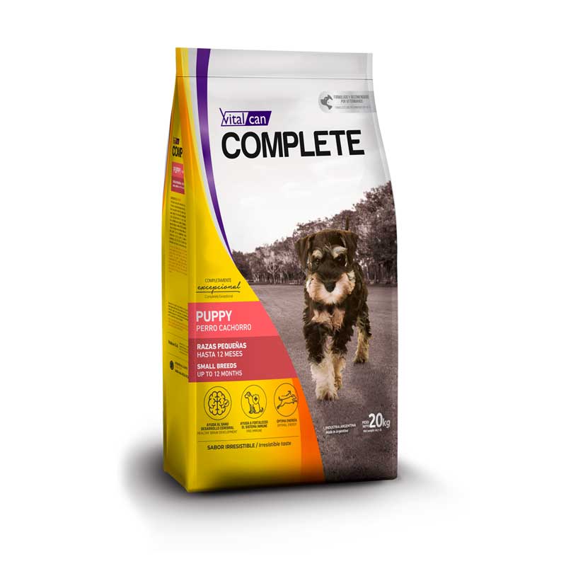 Vitalcan Complete para Cachorros Razas Pequeñas - 3 Kg