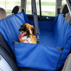 Protector de Asiento para Auto "walky Hammock" Camon en su empaque, funda para asiento trasero con diseño tipo hamaca para perros.