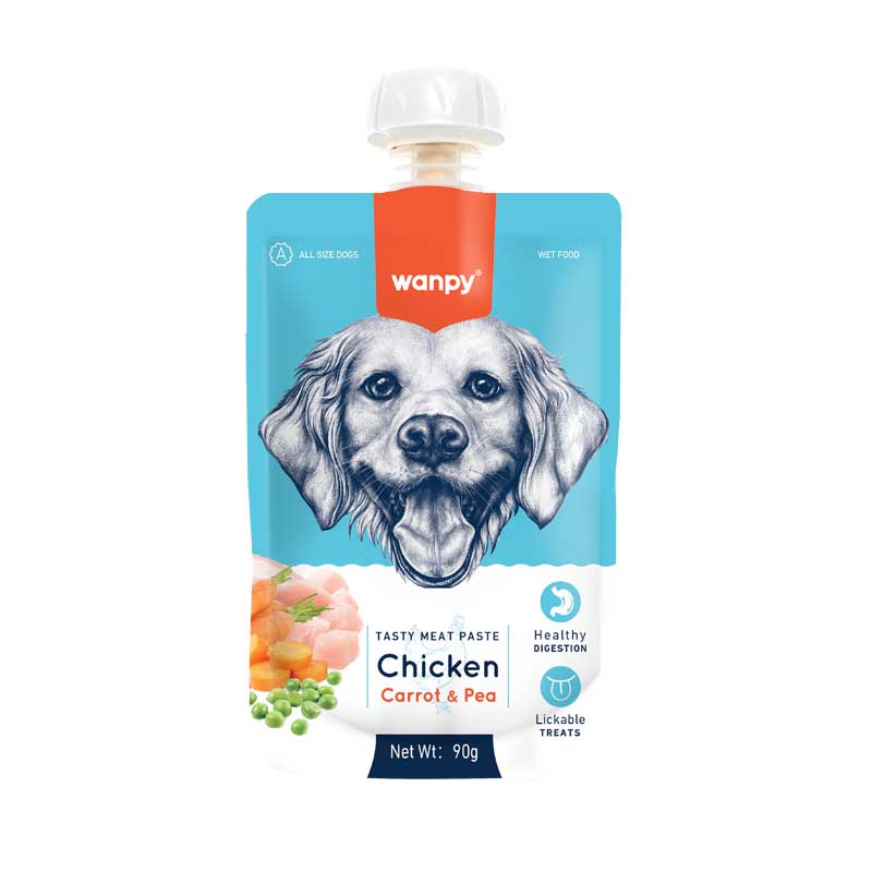 Wanpy Tasty Meat Paste Pollo para Perros 90 gr