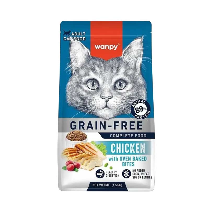 Wanpy Alimento Pollo para Gatos 1,5 Kg