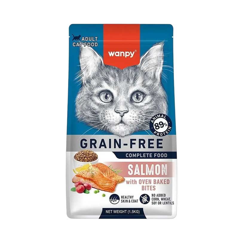 Wanpy Alimento Salmón para Gatos 1,5 Kg