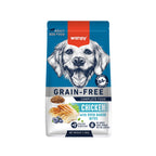 Wanpy Alimento Pollo para Perros adultos, fórmula grain-free con 84% de proteína animal y bocados de pollo horneados.