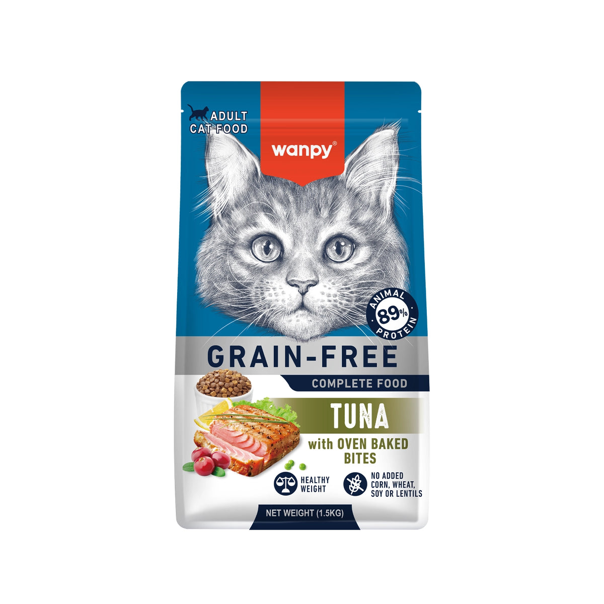 Wanpy Alimento Atún para Gatos