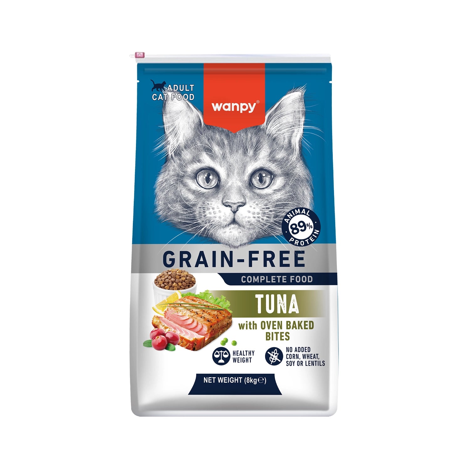 Wanpy Alimento Atún para Gatos
