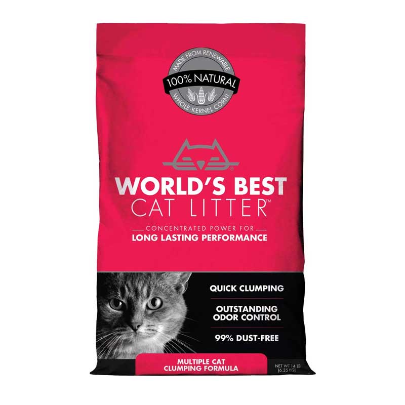 Arena Sanitaria Natural World's Best Cat Litter Multicat - 3,18 Kg