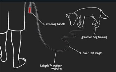 Correa larga "Track N Train" Ezydog 