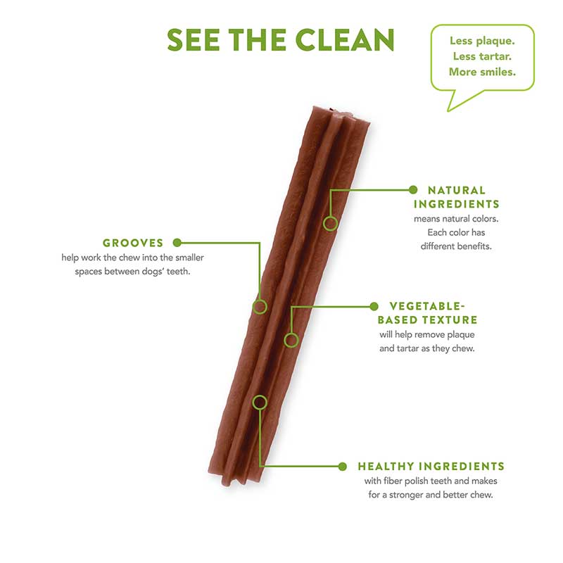 Snack Whimzees "Stix" - M: Perros 12-18 kg / 7 unidades