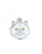 Placa Friends Gato "My Family" Persa Blanco