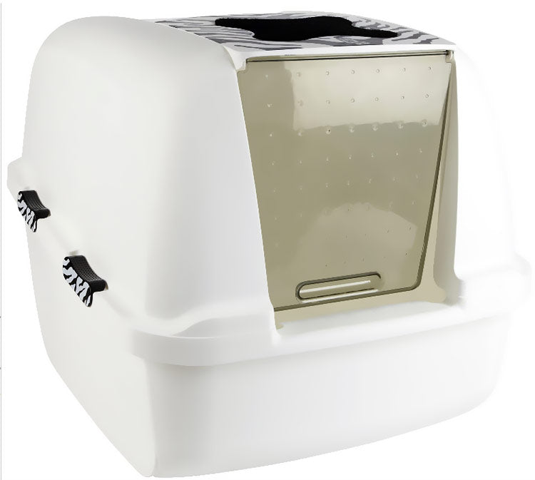 Baño Sanitario Jumbo con Filtro para Gatos